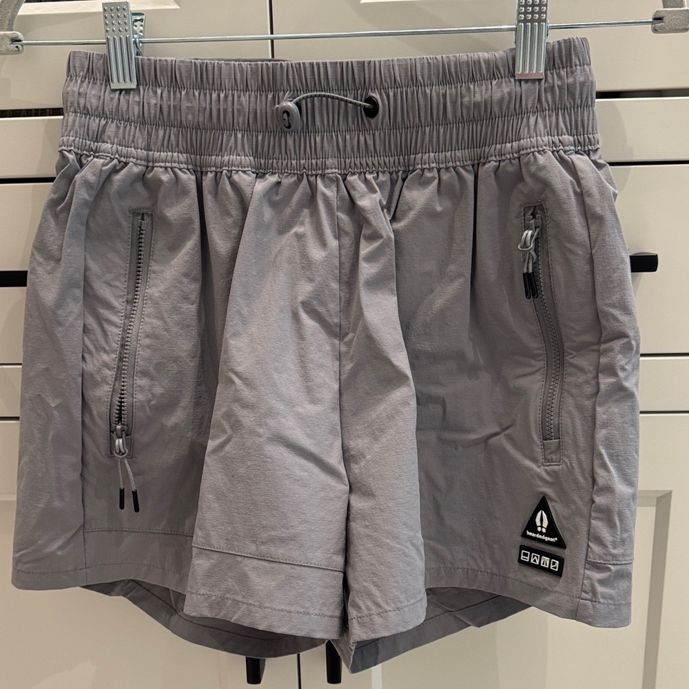 Gray Athletic Shorts for Women